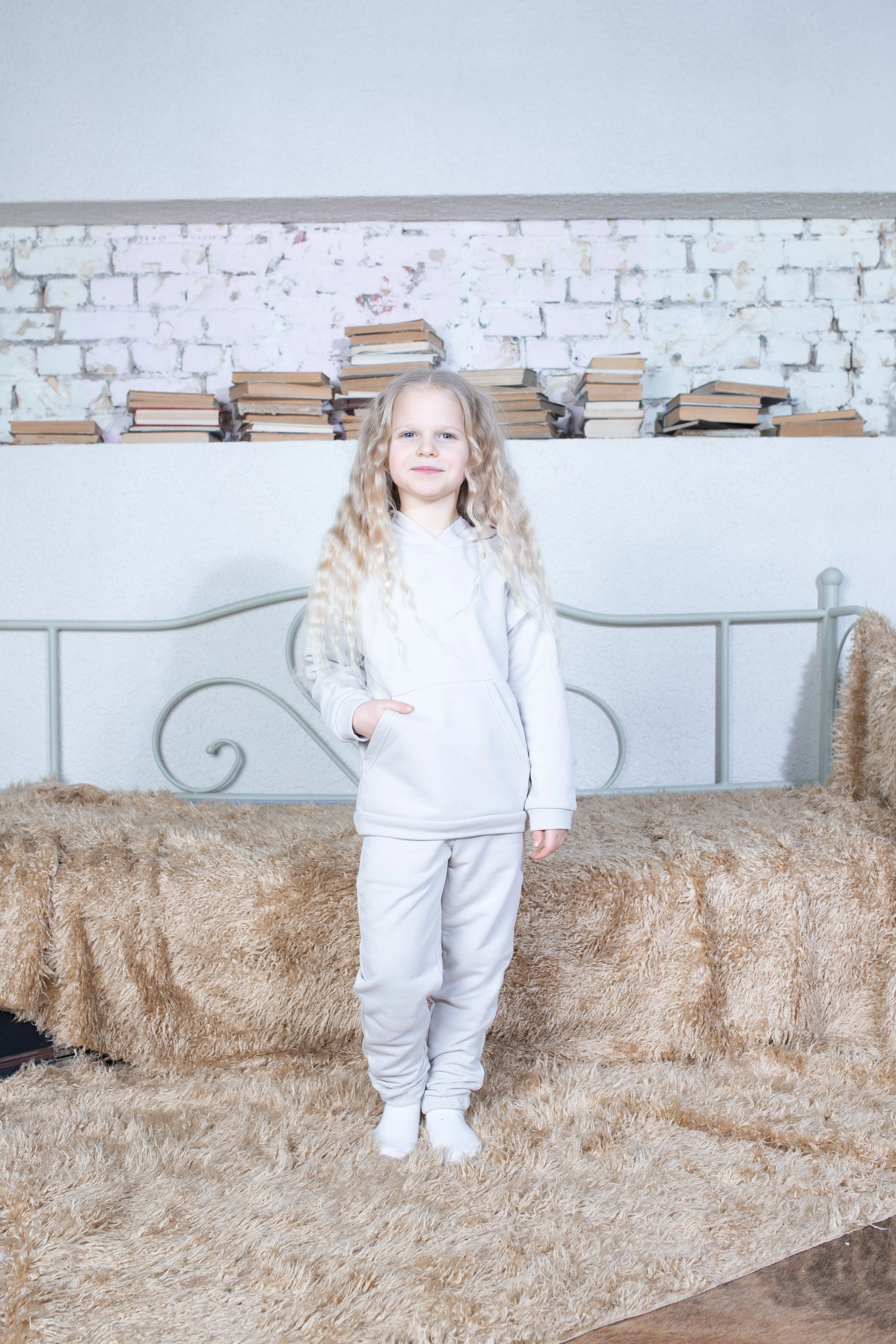 2 Piece Girls Jogger Set (Click for colors)
