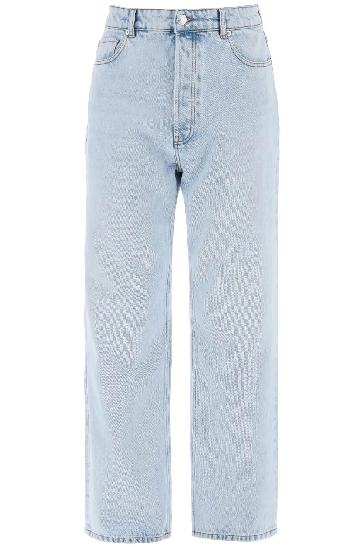 Ami Alexandre Matiussi Loose Fit Denim Jeans In Classic