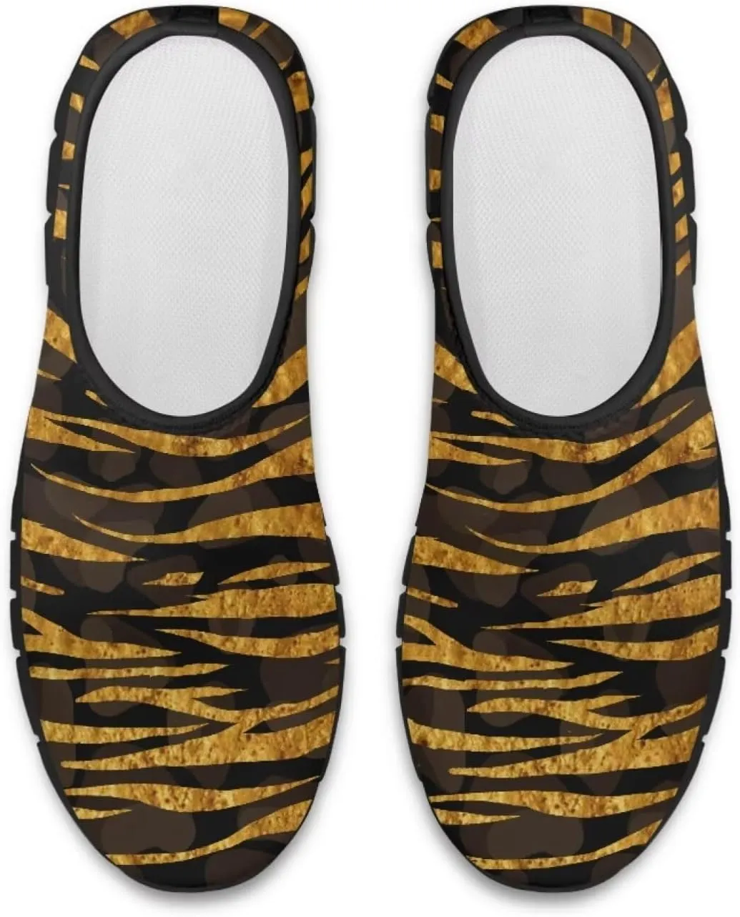 Animal Print Loafers for Women Dressy Non Slip Breathable Athletic Sneaker Lightweight Low Cut Tennis Shoes Flat Walking Driving Shoe