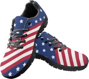 FKELYI Women's Halloween Christmas Decor Lace-up Sneakers Sports Running Shoes Lightweight Walking Flats