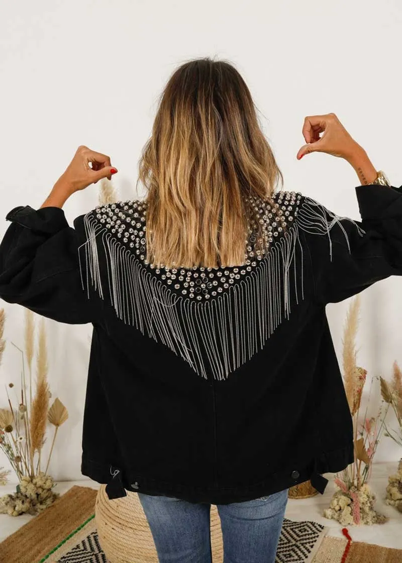 Jean Bomber jacket