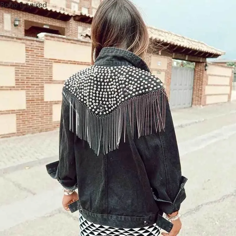 Jean Bomber jacket