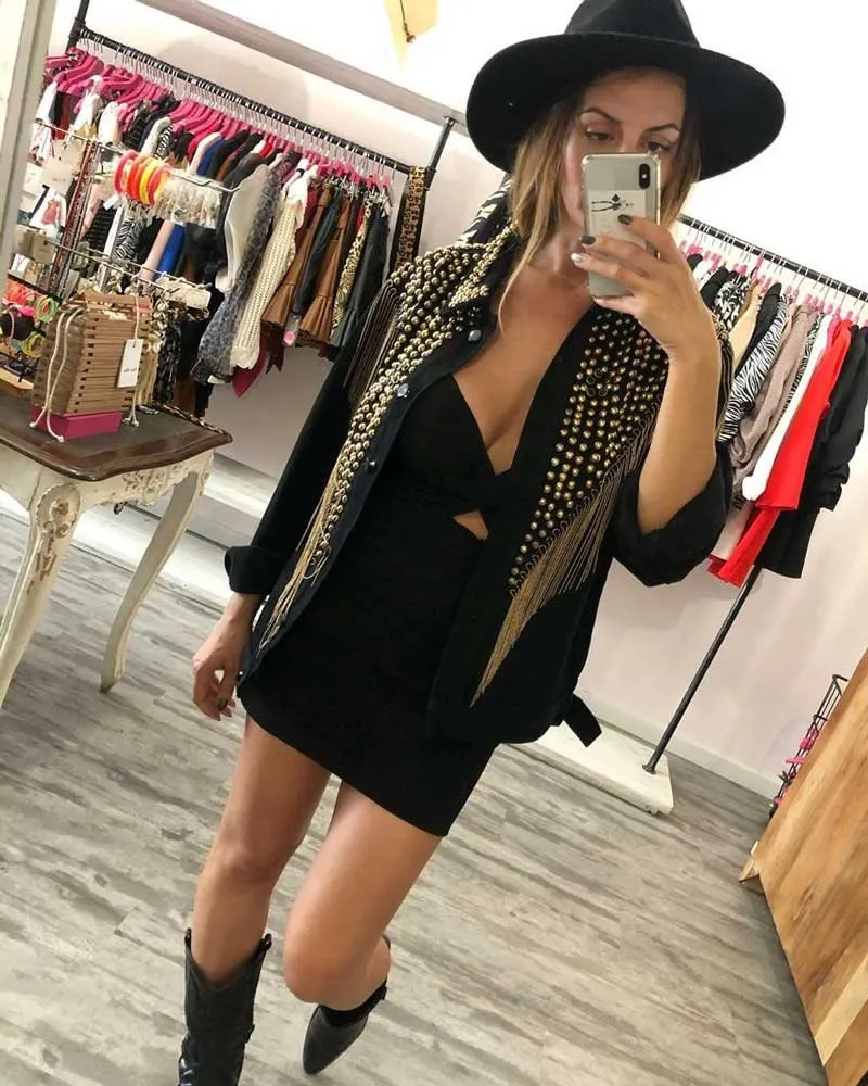 Jean Bomber jacket