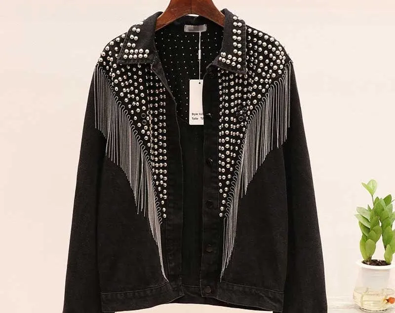 Jean Bomber jacket