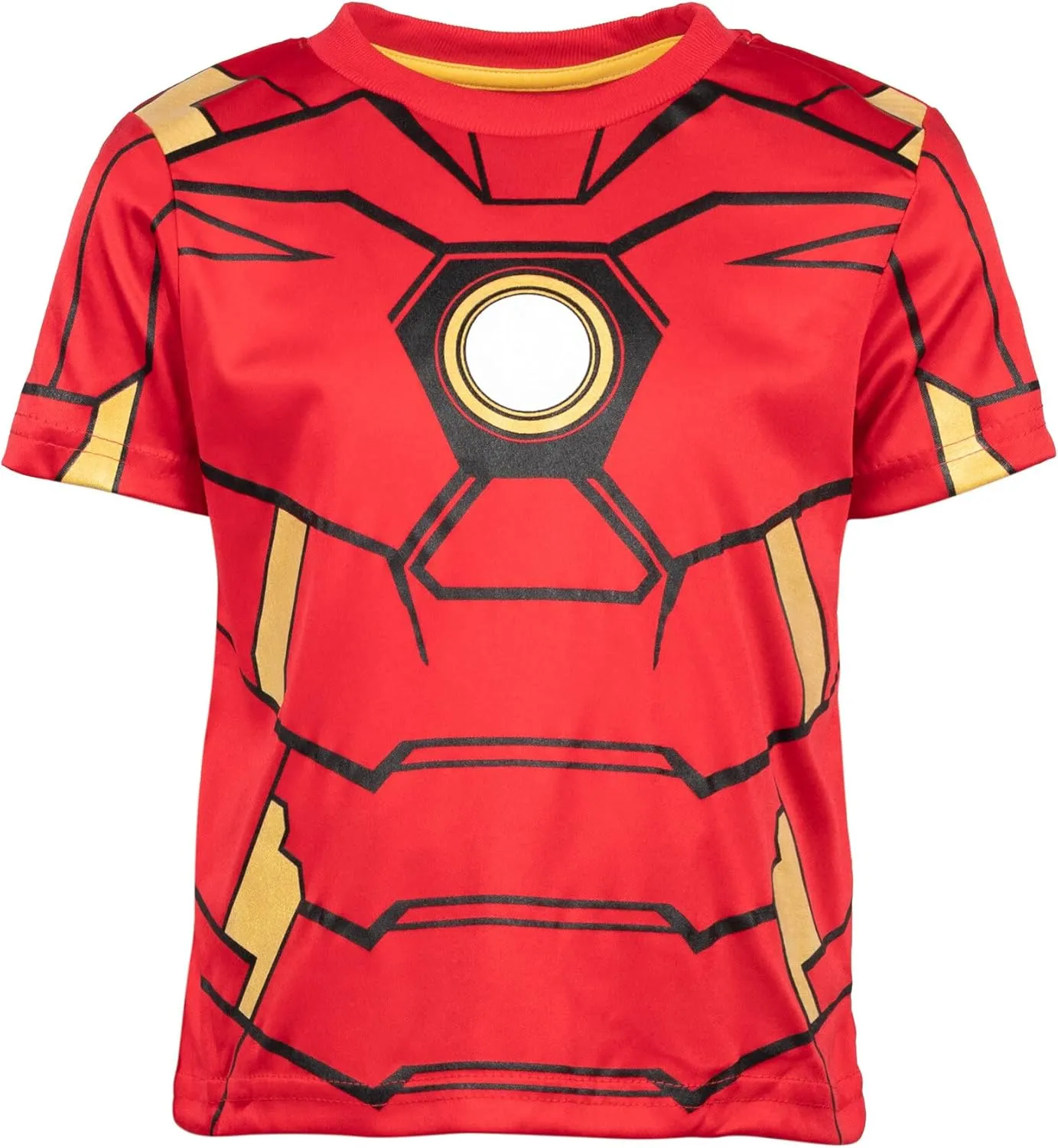 Marvel Avengers Captain America Iron Man Venom Hulk Cosplay Athletic T-Shirt and Shorts Outfit Set Toddler to Little Kid