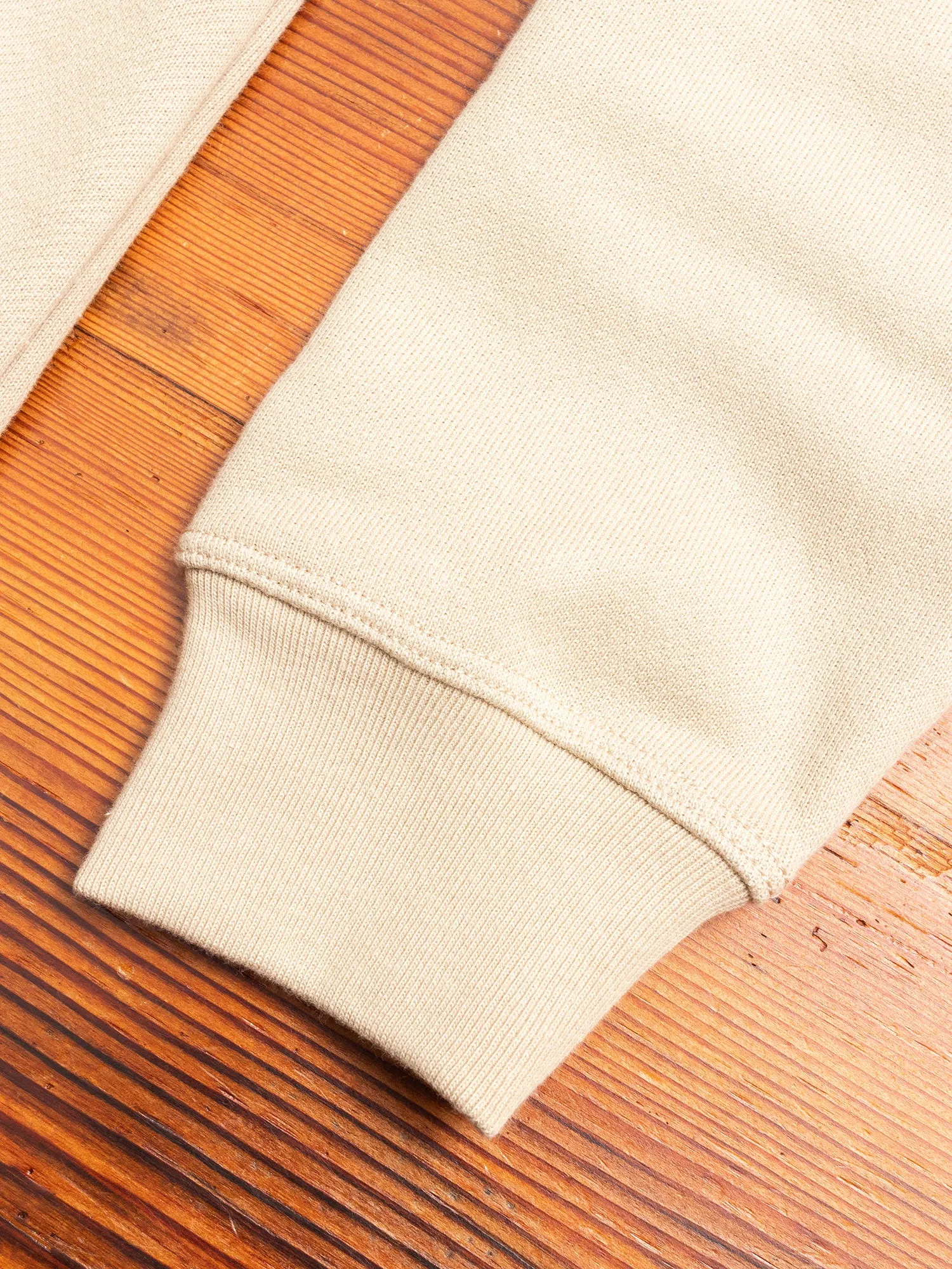 Oversized Crewneck Pullover in Clay