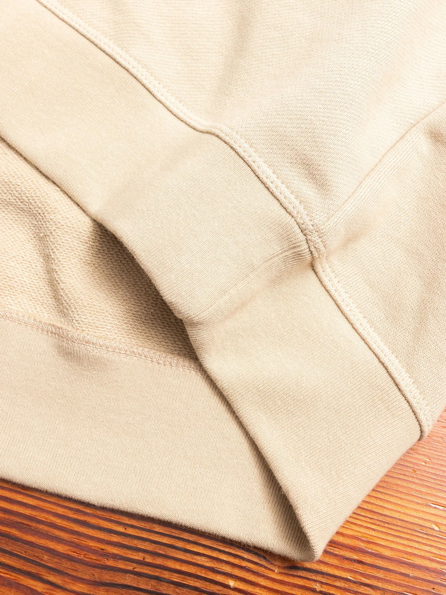 Oversized Crewneck Pullover in Clay