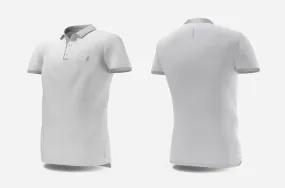 Polo (white/light grey)
