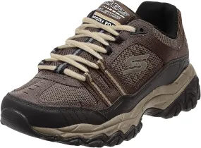 Skechers Men's After Burn Memory Fit - Strike Off Lace-Up Sneaker