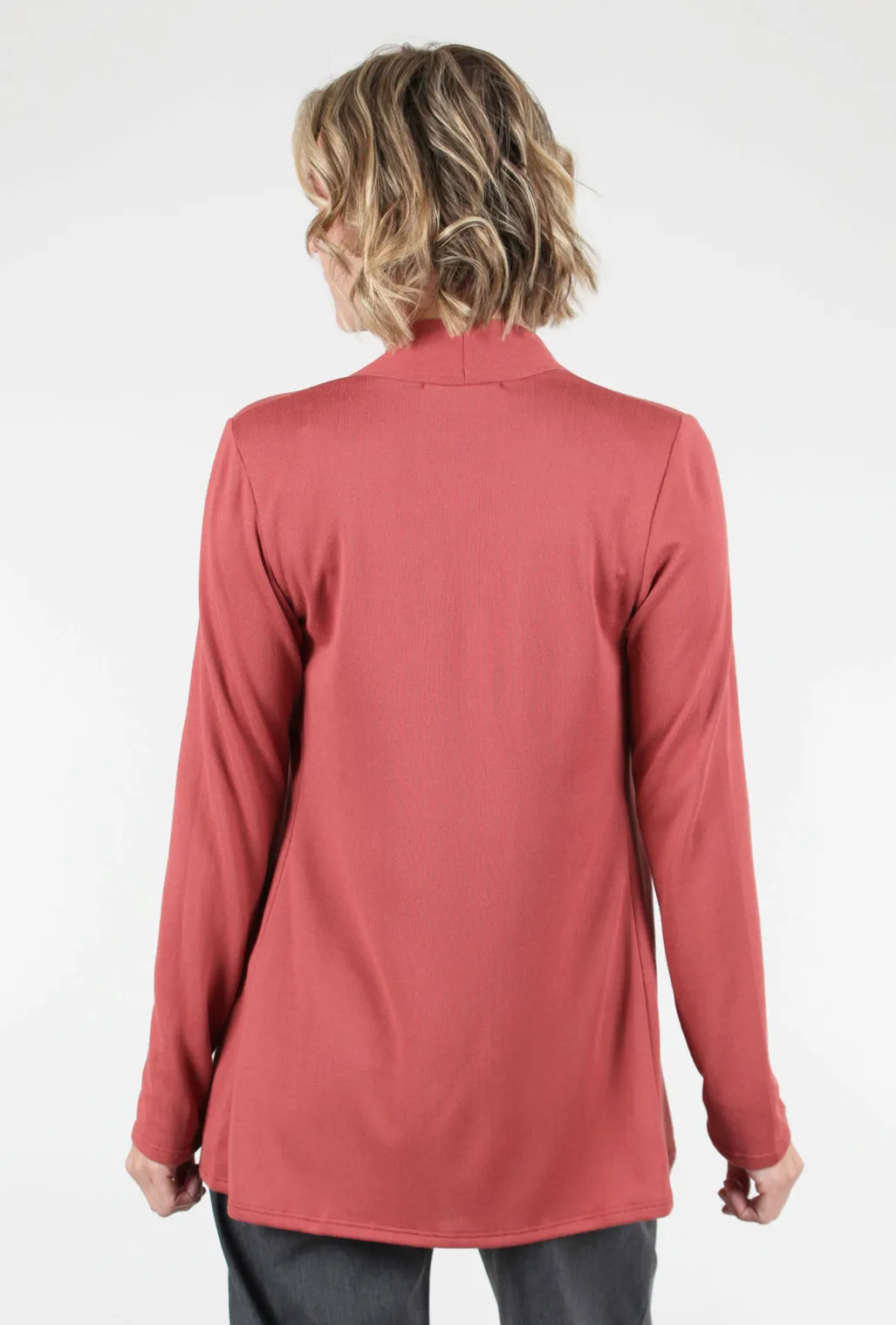 Soft Knit Cardigan, Cinnamon