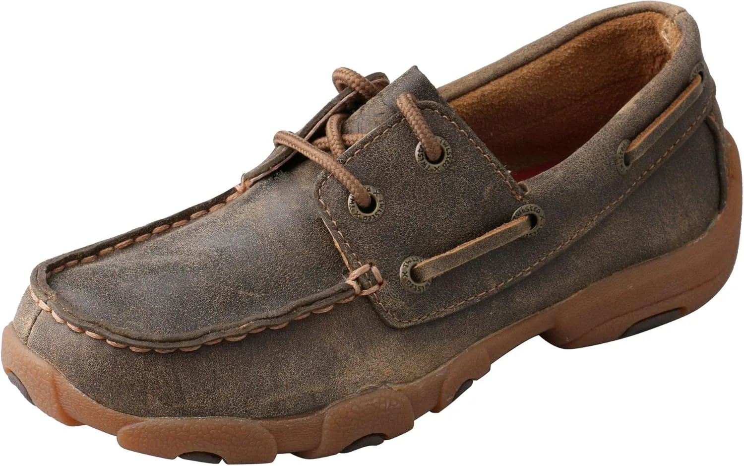 Twisted X Driving Moc Boat Shoe (Toddler/Little Kid)