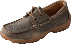 Twisted X Driving Moc Boat Shoe (Toddler/Little Kid)