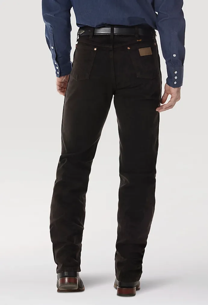 Wrangler Regular Fit Cowboy Cut Chocolate Style 13MWZKL