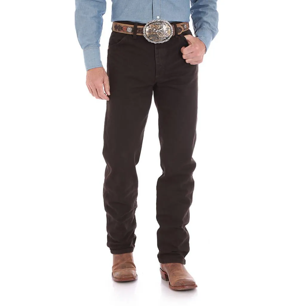 Wrangler Regular Fit Cowboy Cut Chocolate Style 13MWZKL